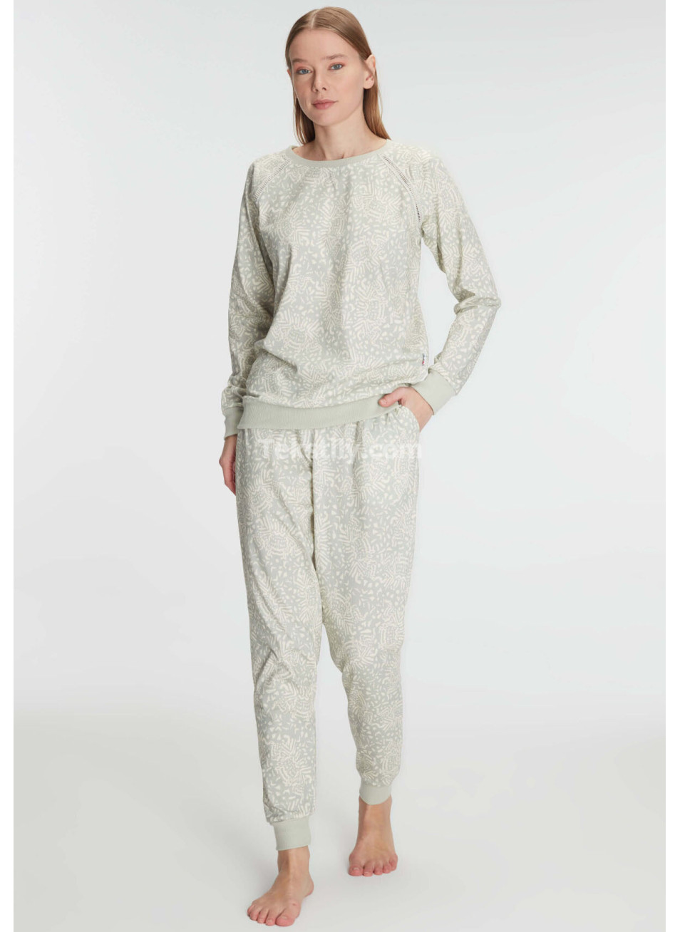 Женский домашний комплект с брюками (S-M-L-XL) ANIL 2024/25