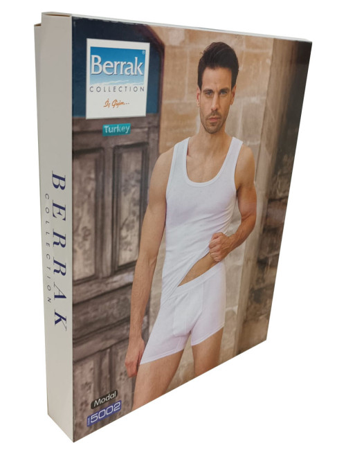 Мужской Комплект Майка и Tрусы Boxer Modal (S-XL) Berrak