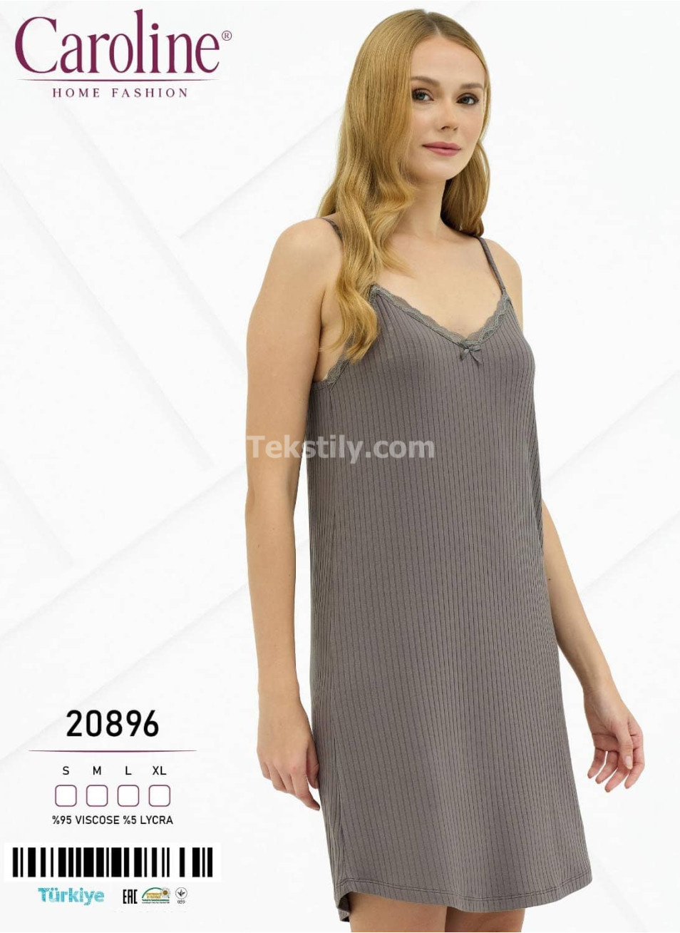 Женская Ночная Сорочка Caroline (S+M+L+XL)