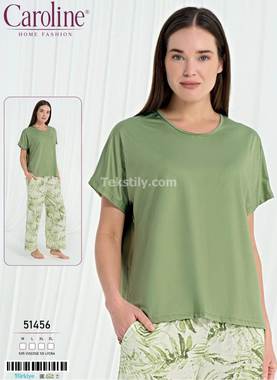Женская Пижамa Caroline (M+L+XL+XL) 