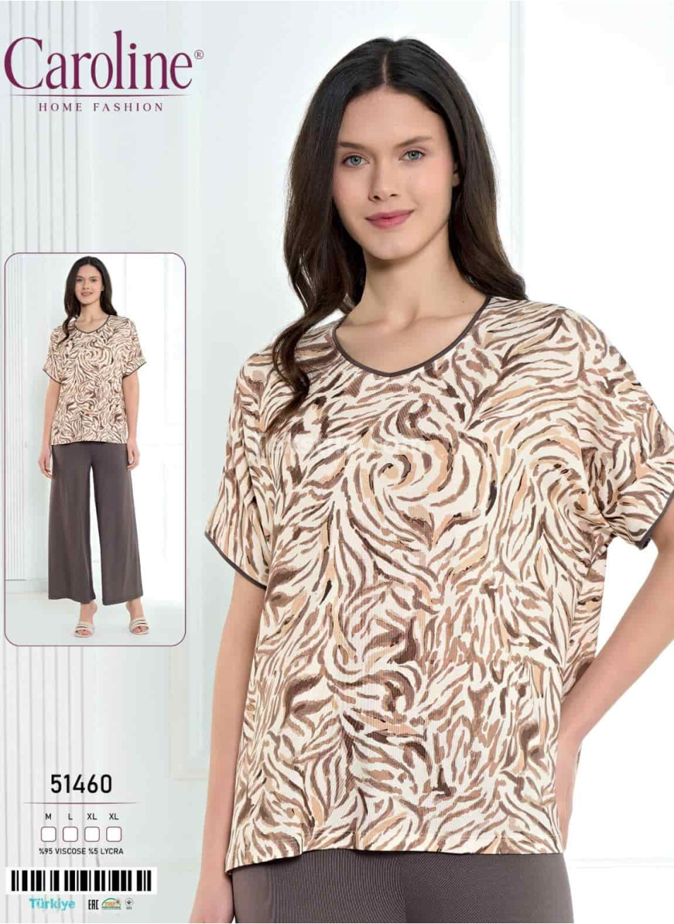 Женская Пижамa Caroline (M+L+XL+XL) 