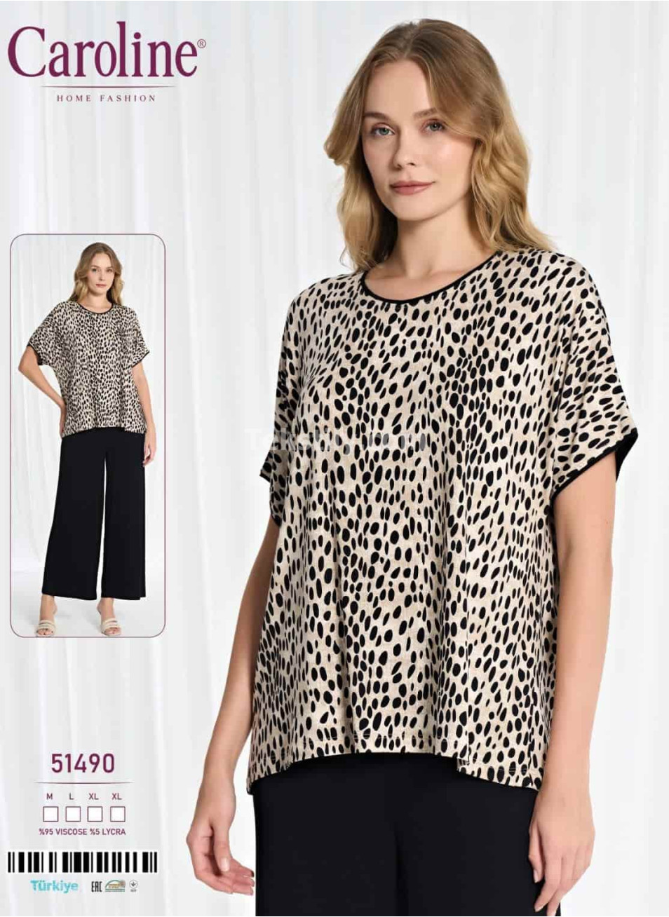 Женская Пижамa Caroline (M+L+XL+XL) 