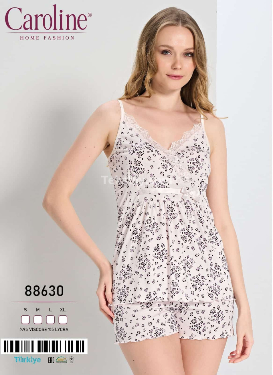 Женский Комплект с Шортами Caroline (S+M+L+XL)