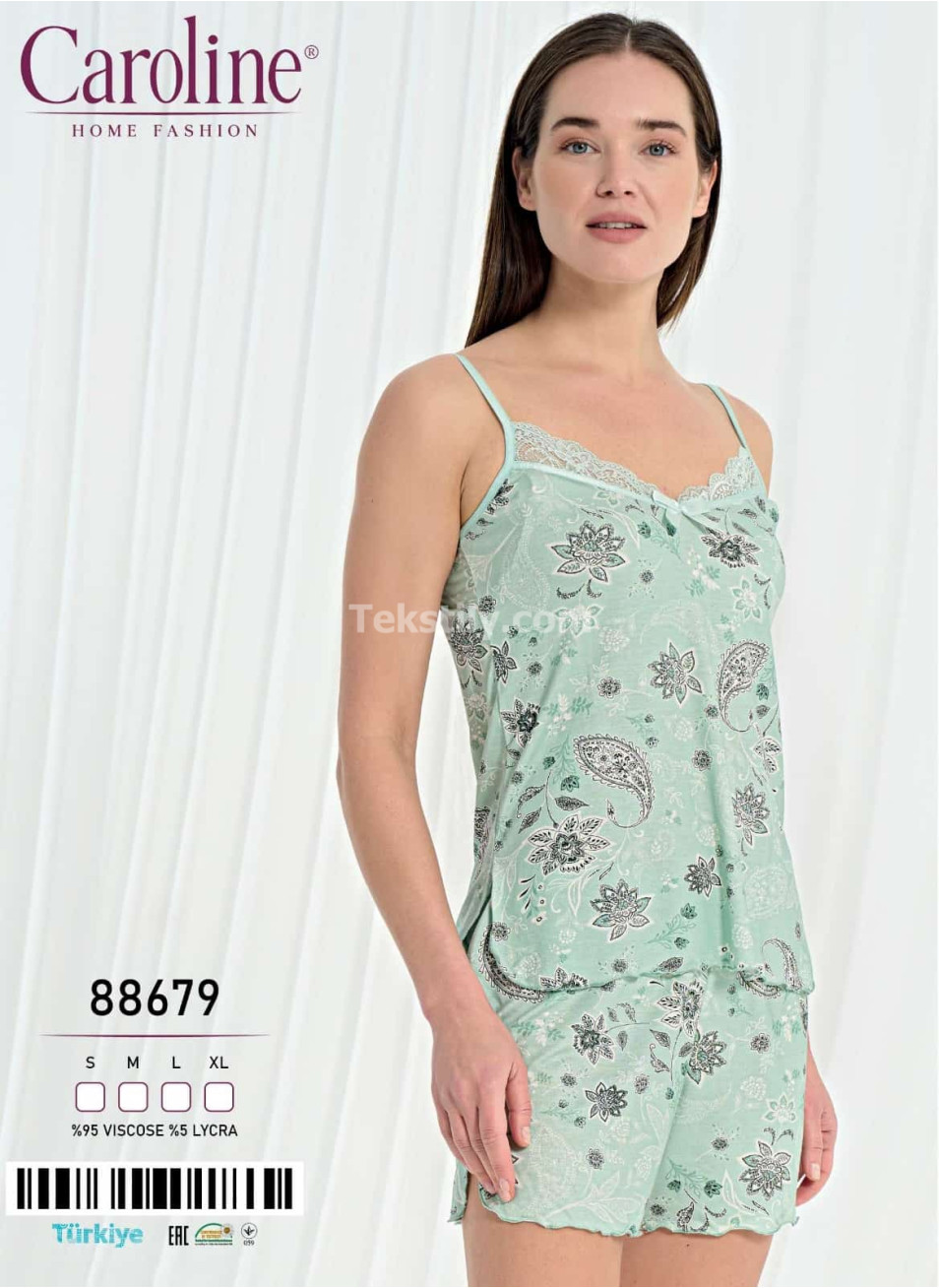 Женский Комплект с Шортами Caroline (S+M+L+XL)
