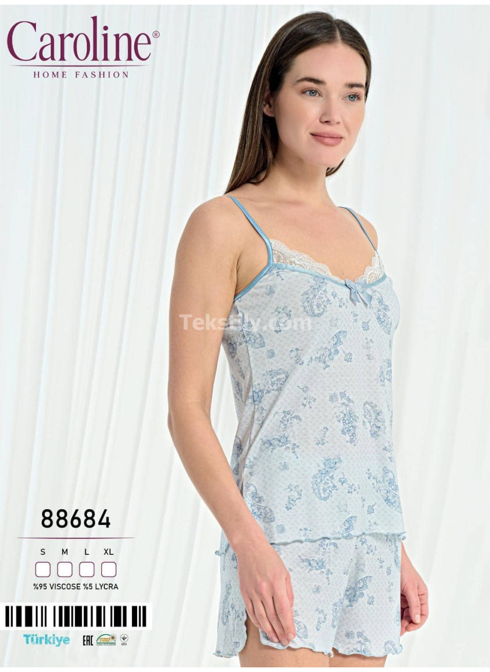Женский Комплект с Шортами Caroline (S+M+L+XL)