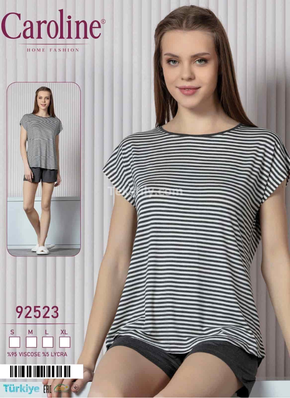 Женский Комплект с Шортами Caroline (S+M+L+XL)