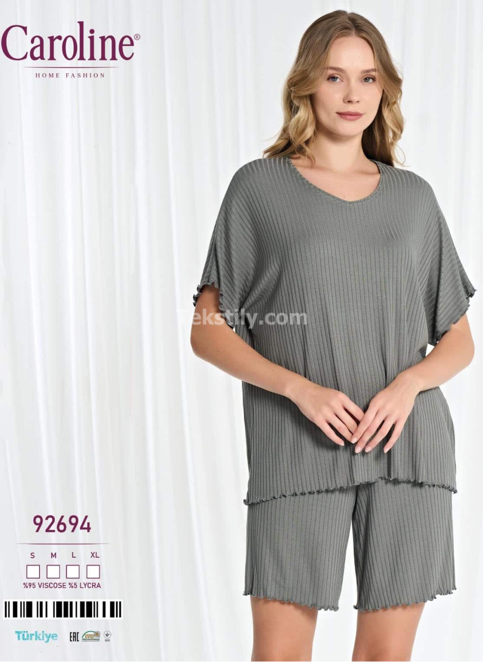 Женский Комплект с Шортами Caroline (S+M+L+XL)