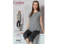 Женская Пижама Комплект с Капри Caroline (2XL+3XL+4XL+5XL)