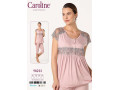 Женская Пижама Комплект с Капри Caroline (2XL+3XL+4XL+5XL)