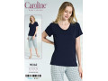 Женская Пижама Комплект с Капри Caroline (2XL+3XL+4XL+5XL)