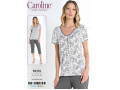 Женский Комплект с Капри Caroline (2XL+3XL+4XL+5XL) Женский Комплект с Капри Caroline (2XL+3XL+4XL+5XL)