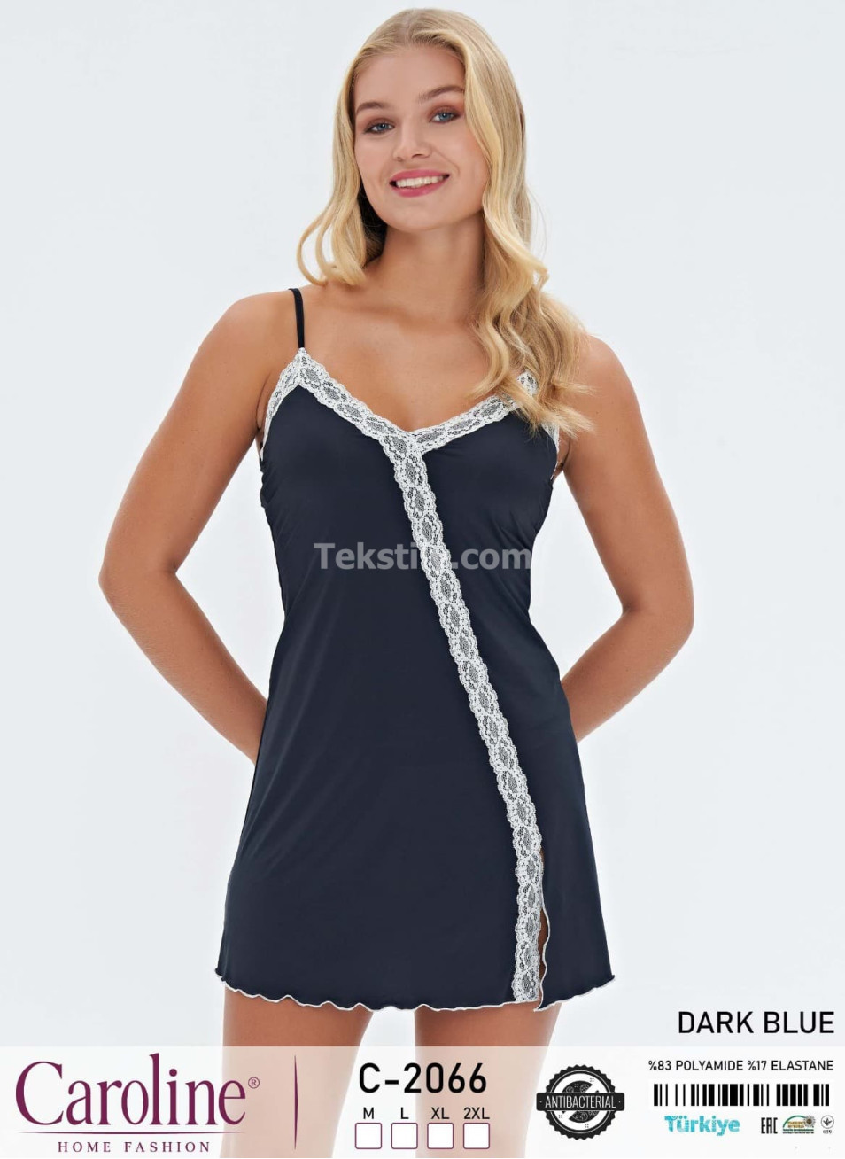 Женская Ночная Сорочка Caroline (M+L+XL+2XL)