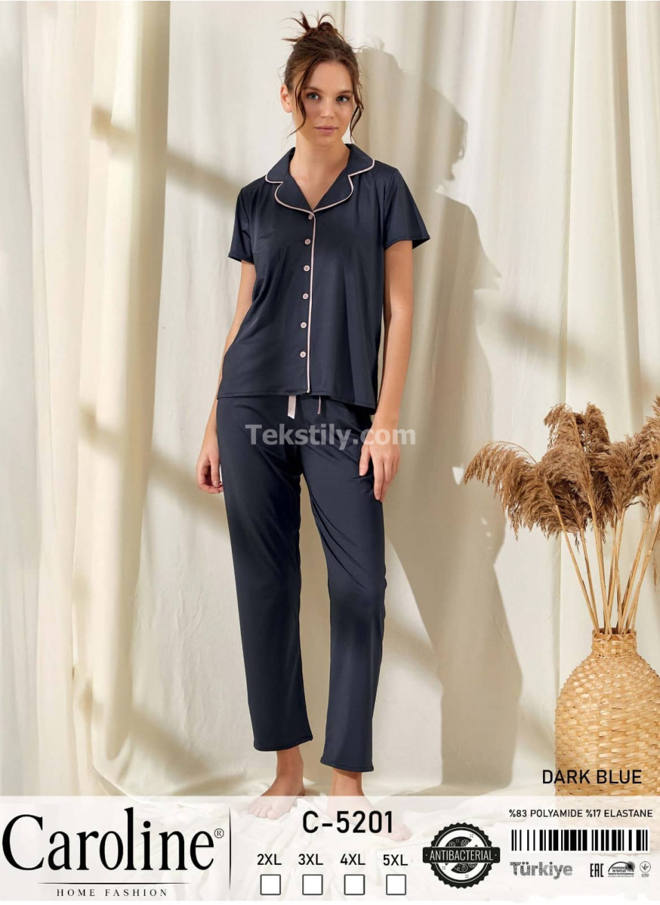 Женская Пижамa Caroline (2XL+3XL+4XL+5XL) 