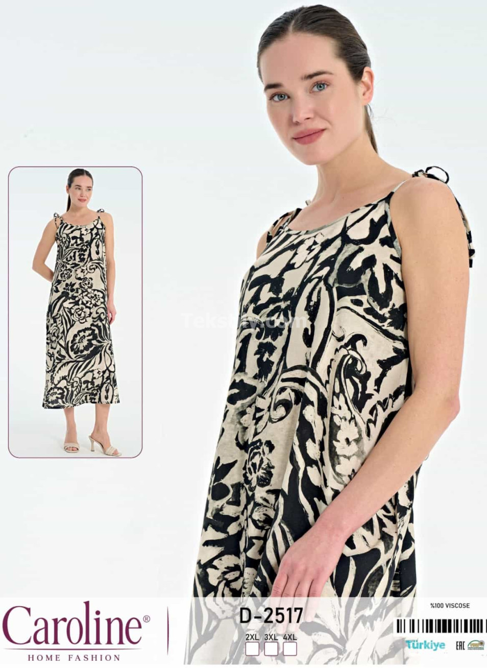 Женский сарафан Caroline (2XL+3XL+4XL)
