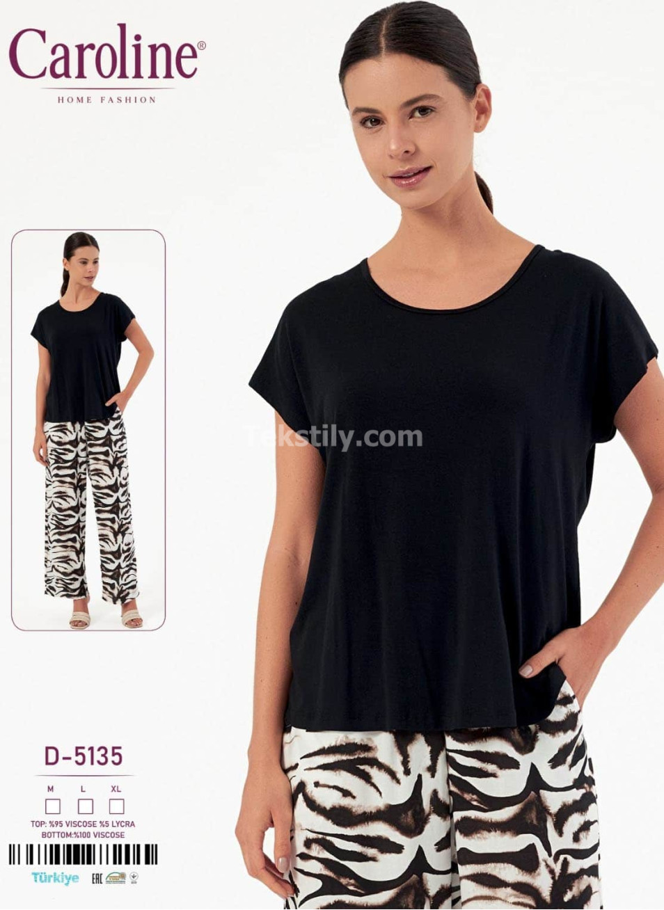 Женская Пижамa Caroline (M+L+XL)