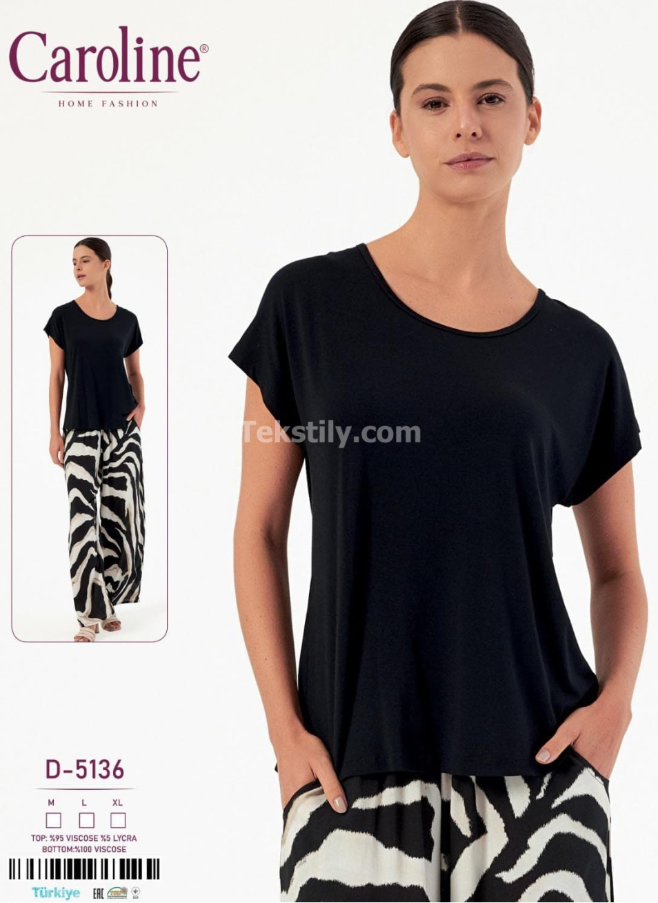 Женская Пижамa Caroline (M+L+XL)