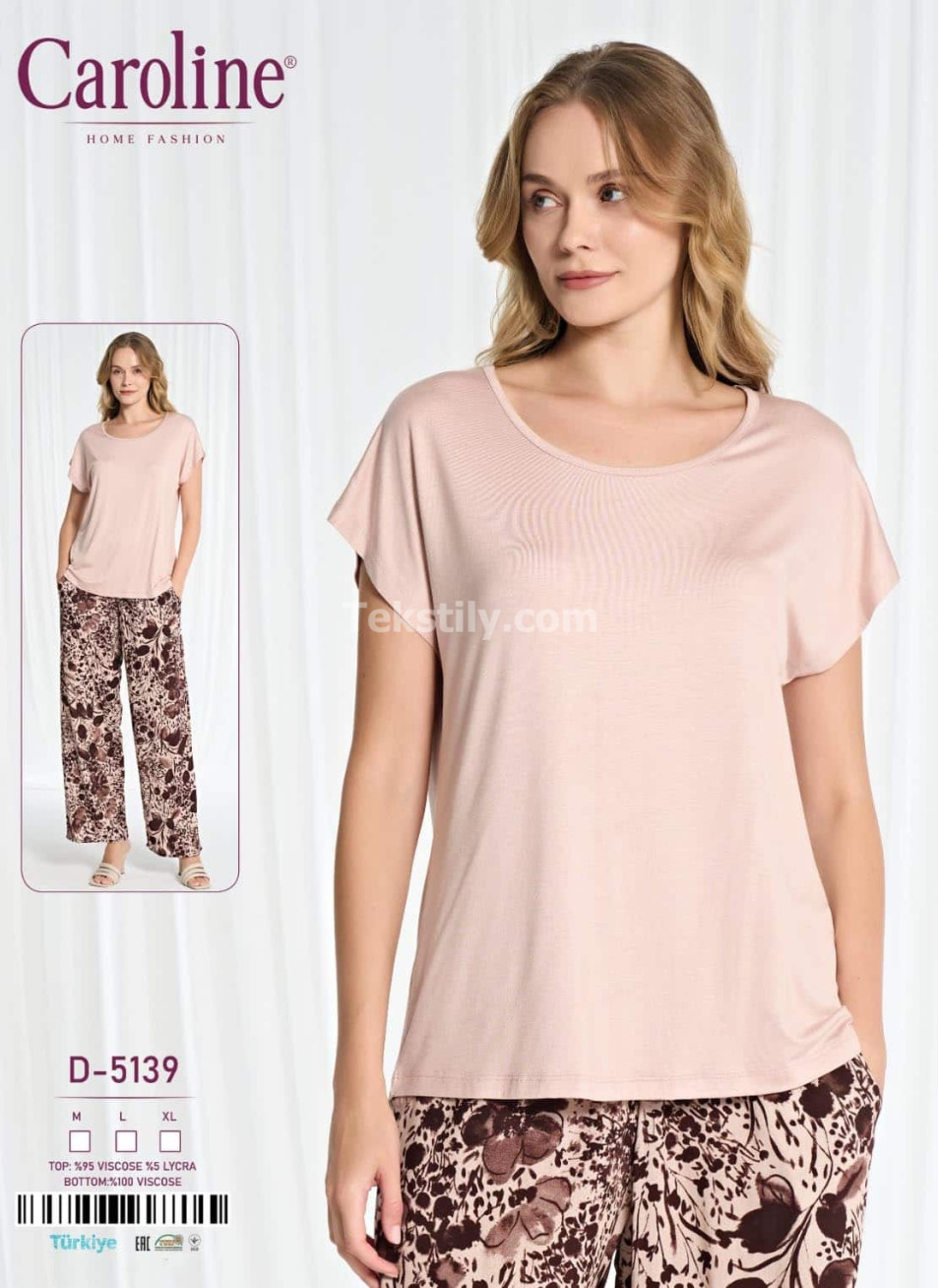 Женская Пижамa Caroline (M+L+XL)