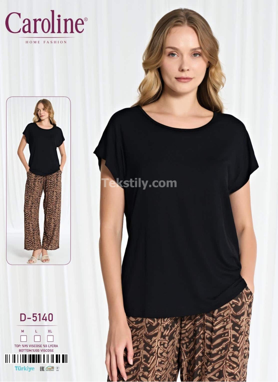 Женская Пижамa Caroline (M+L+XL)