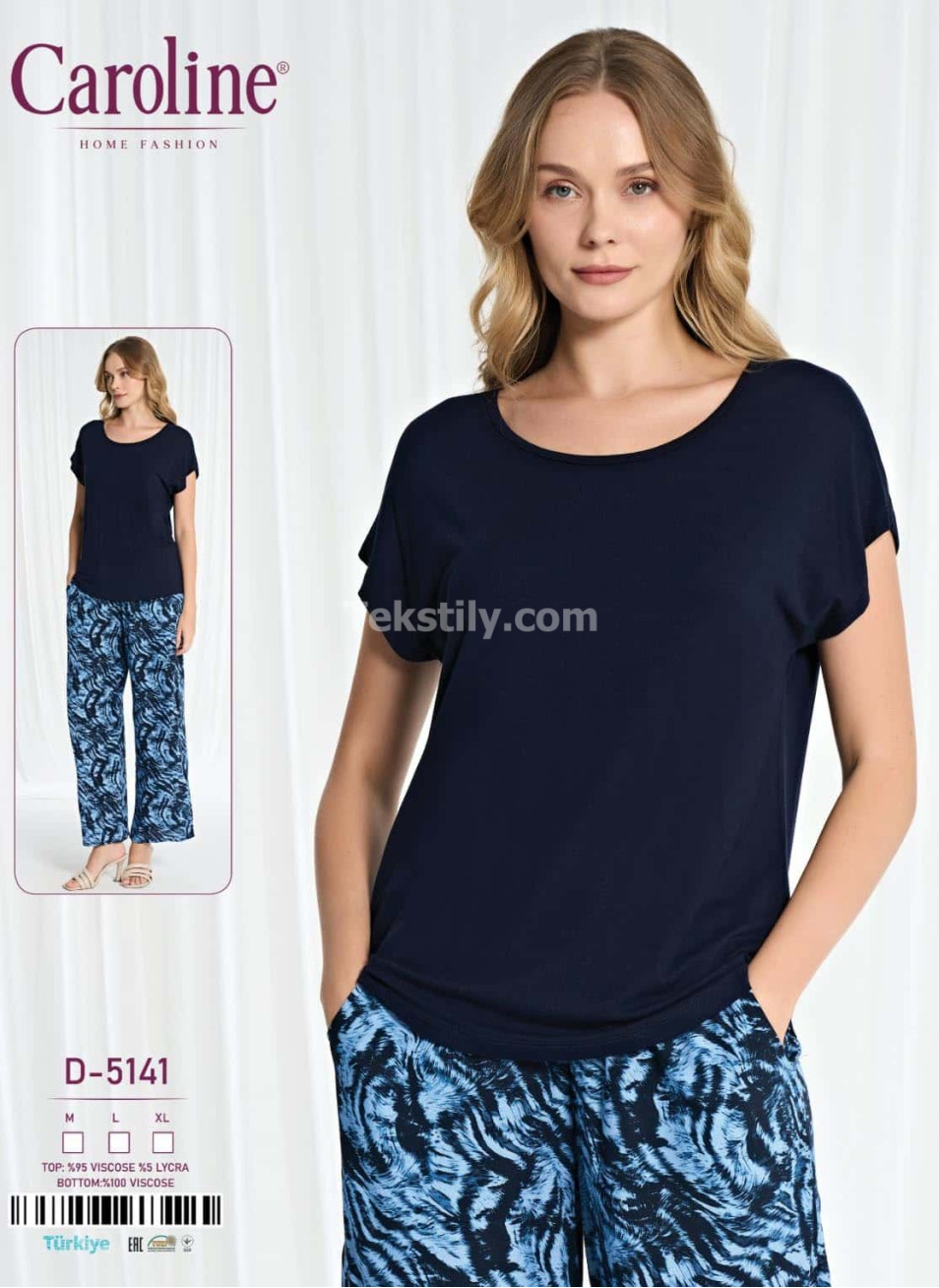 Женская Пижамa Caroline (M+L+XL)