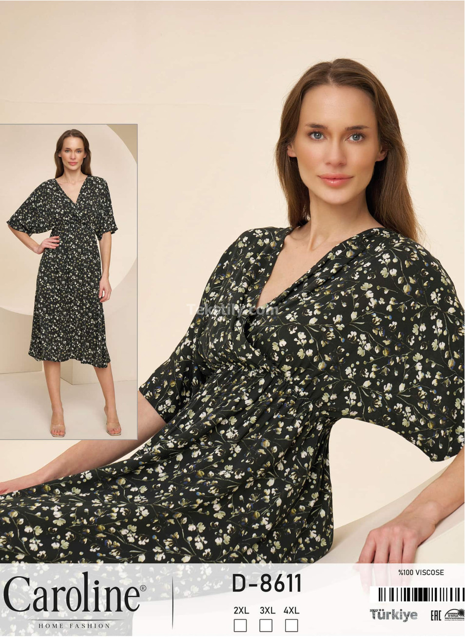 Женское Платье Caroline (2XL+3XL+4XL)