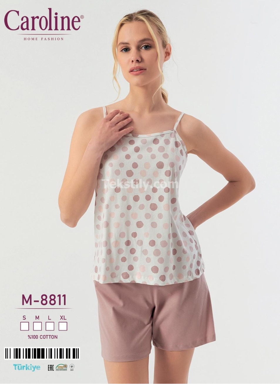 Женский Комплект с Шортами Caroline (S+M+L+XL)