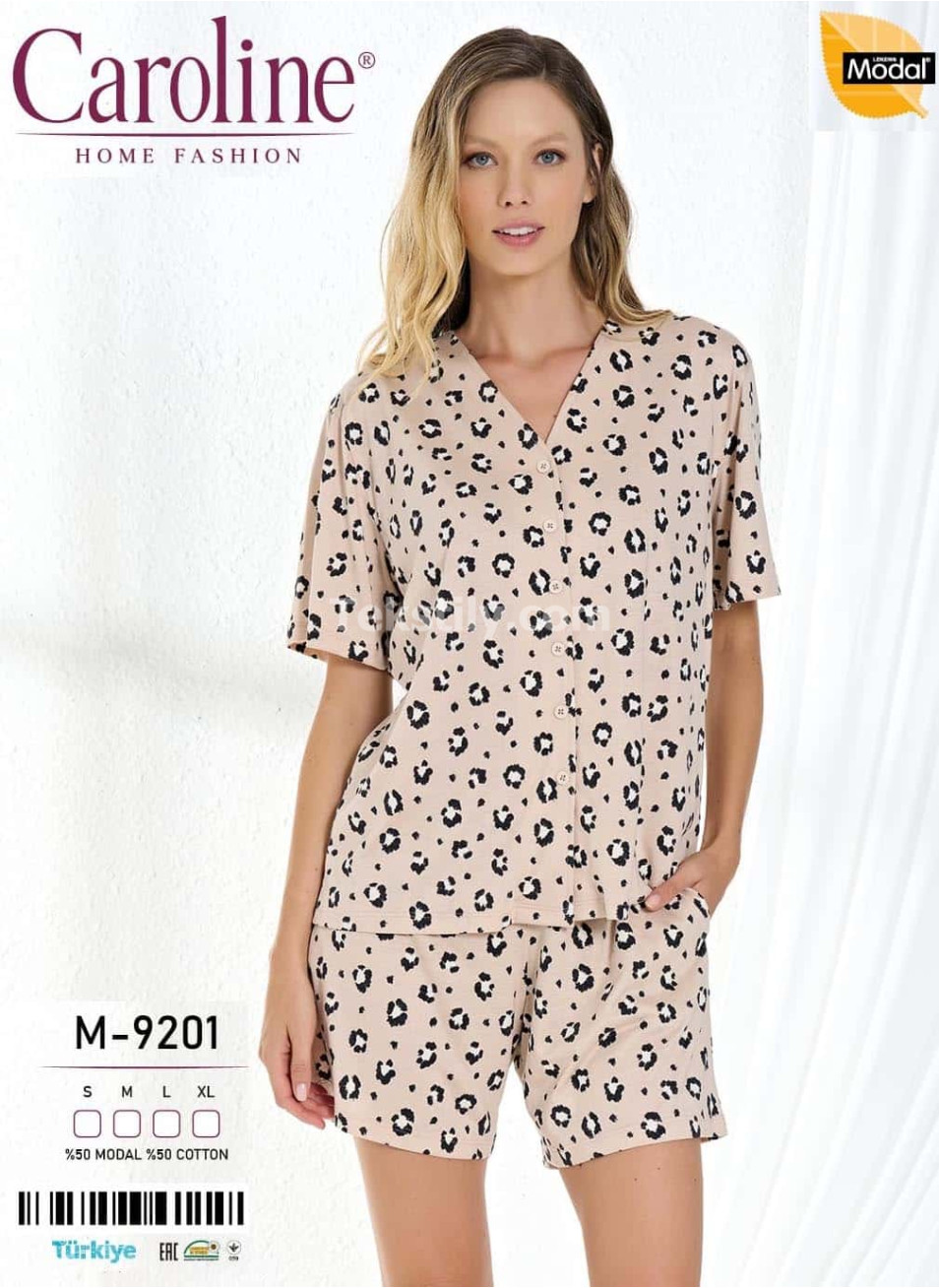 Женский Комплект с Шортами Caroline (S+M+L+XL)