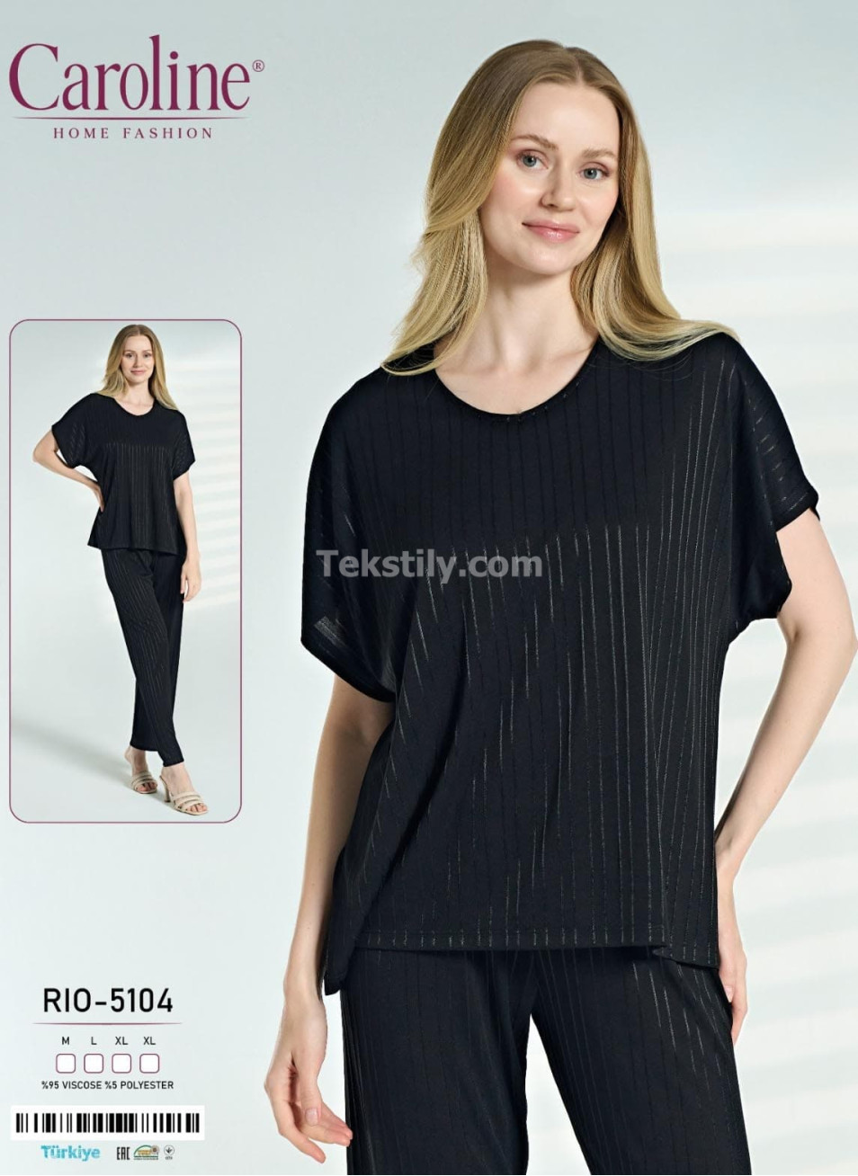 Женская Пижамa Caroline (M+L+XL+XL) 