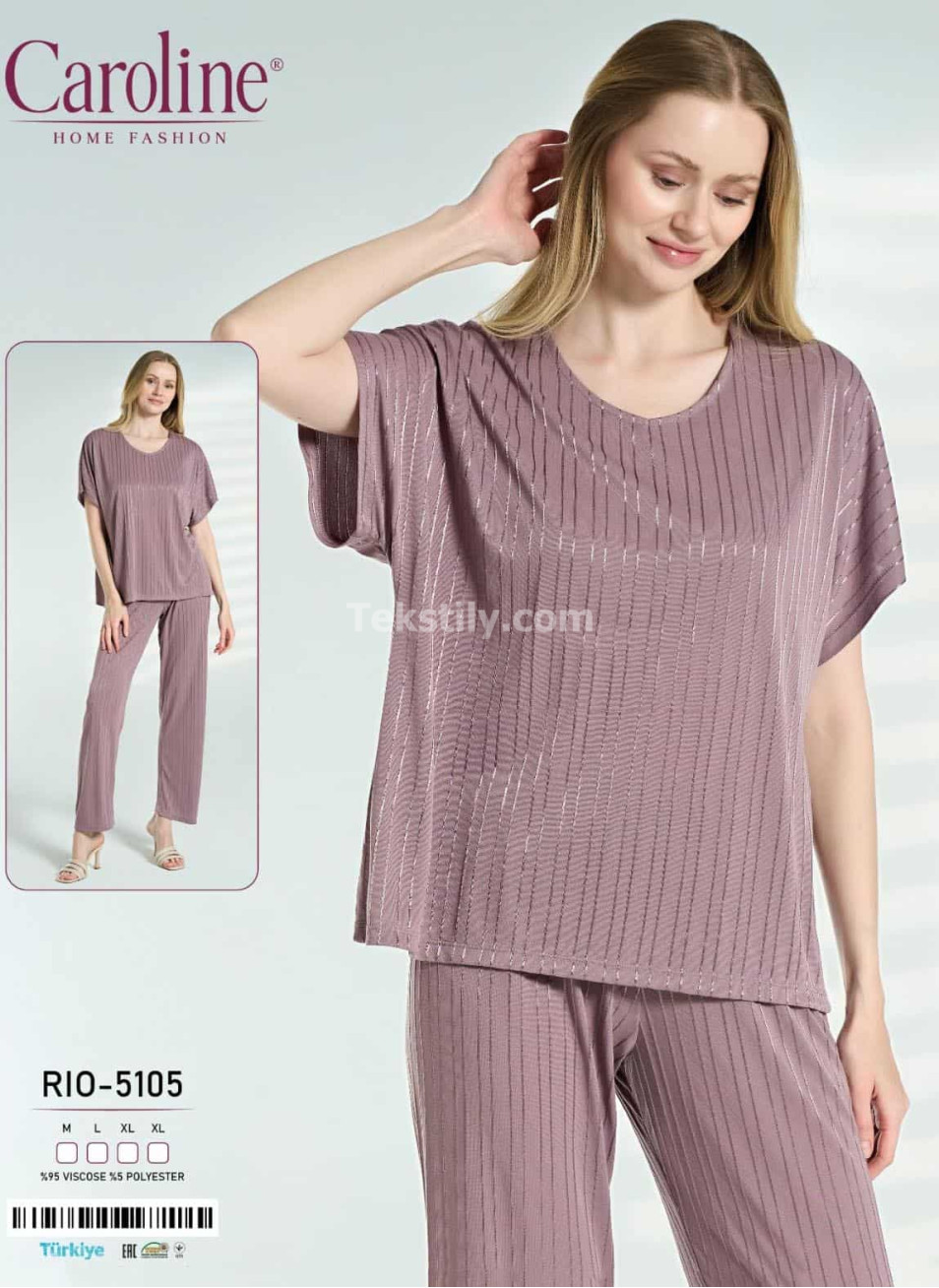 Женская Пижамa Caroline (M+L+XL+XL) 