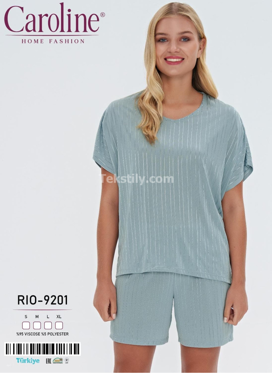 Женский Комплект с Шортами Caroline (S+M+L+XL)