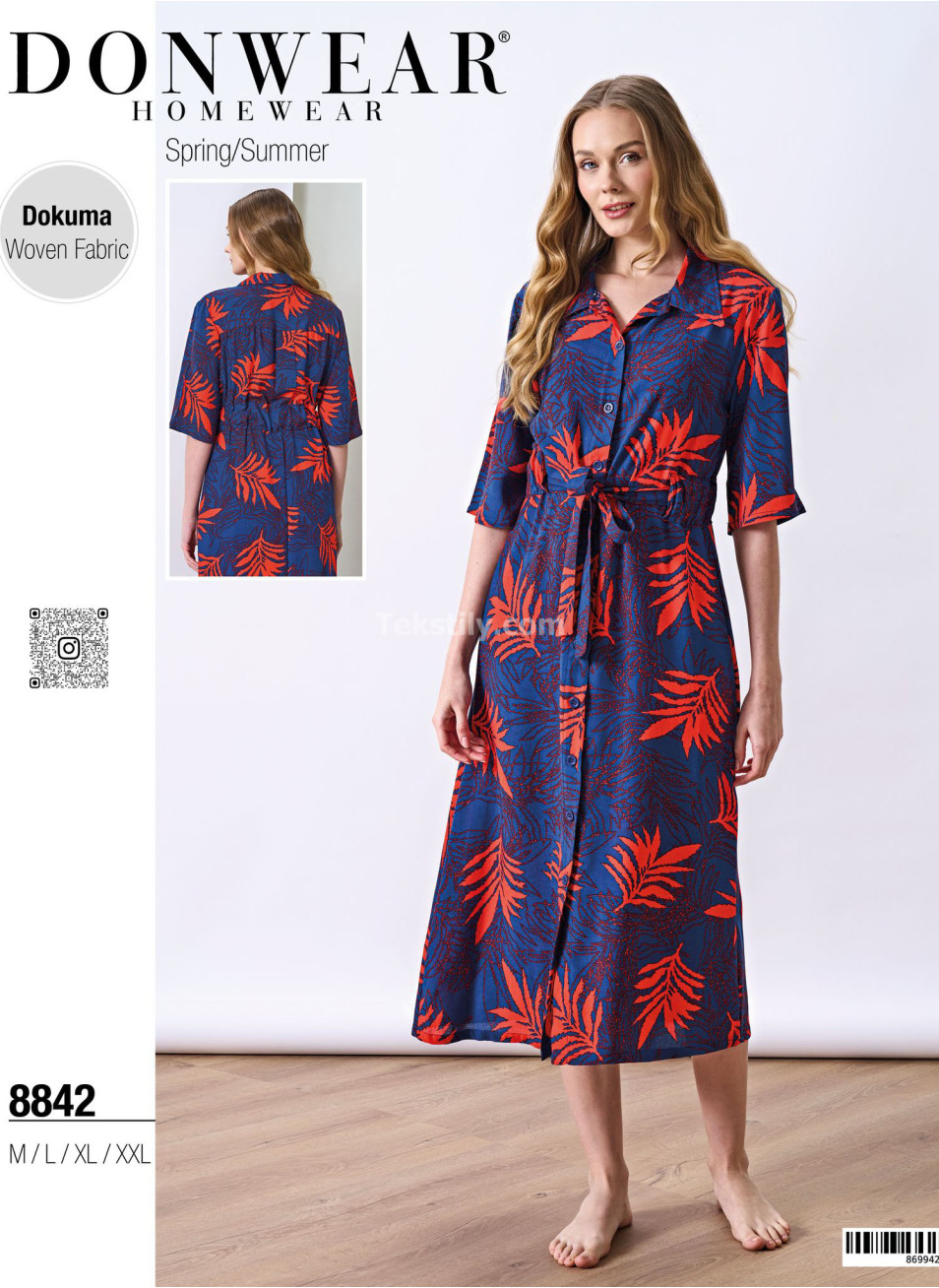Женское Платье Donwear 2025 (M+L+XL+2XL)