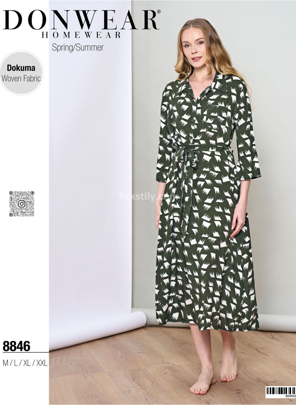 Женское Платье Donwear 2025 (M+L+XL+2XL)
