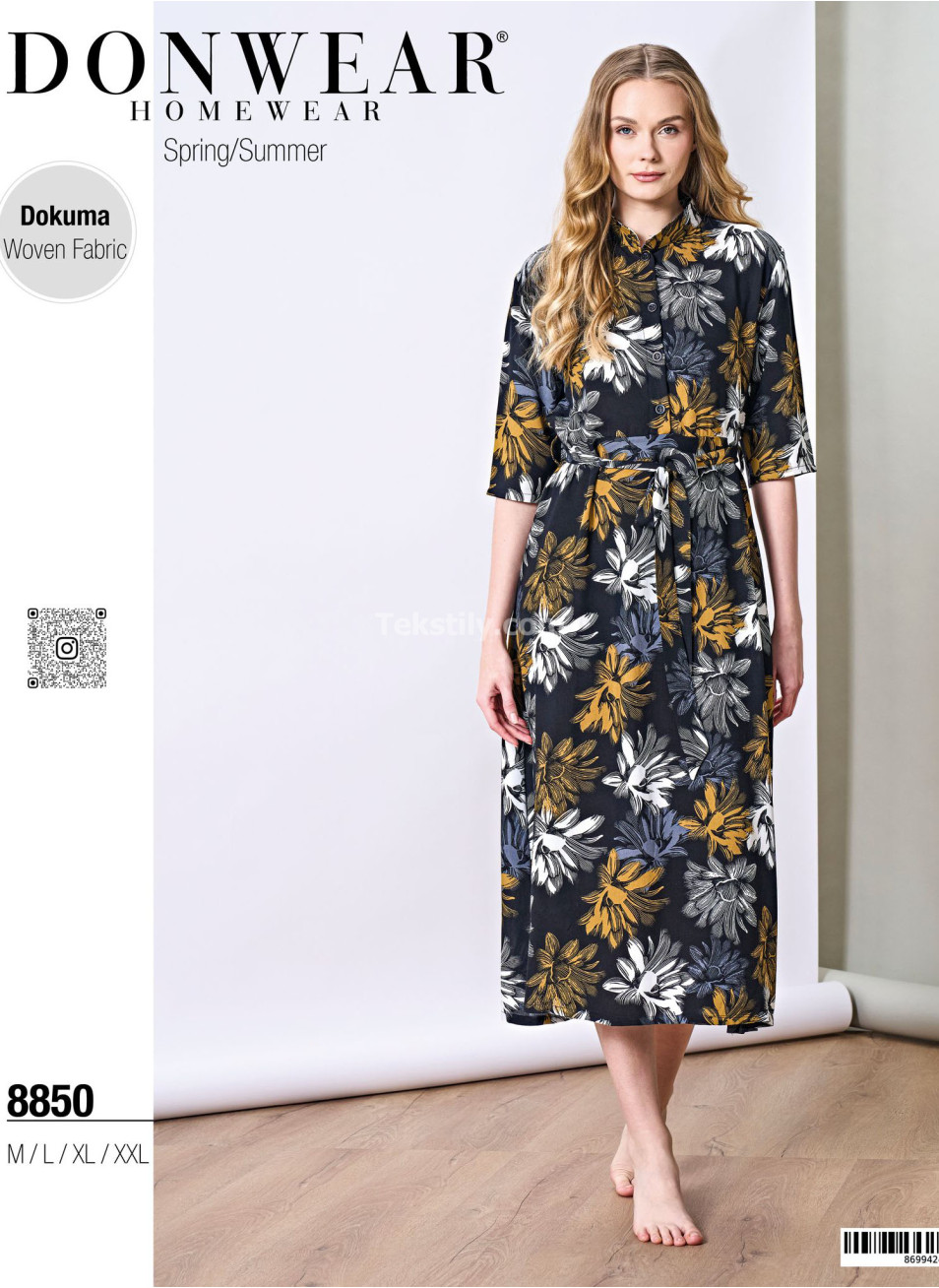 Женское Платье Donwear 2025 (M+L+XL+2XL)