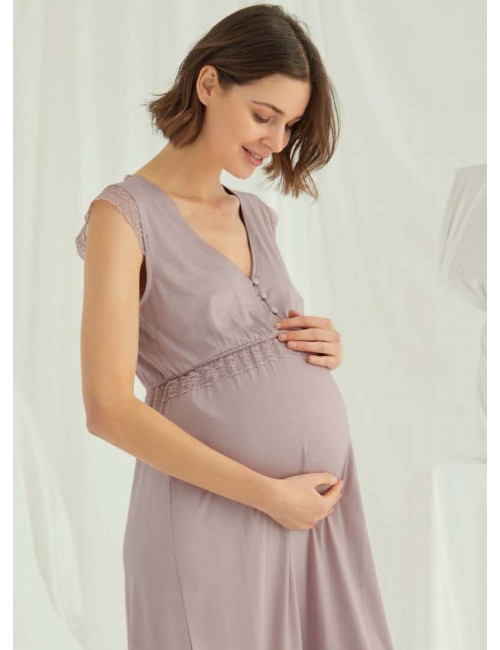 Домашнее платье для беременных (S+M+L+XL) MONAMISE