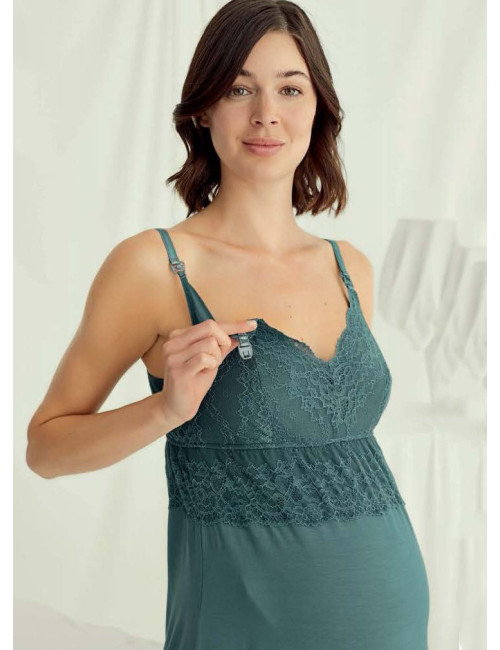 Сорочка с халатом для беременных (S+M+L+XL) MONAMISE