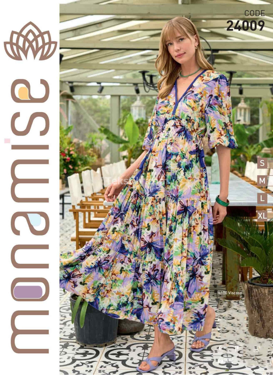 Женское Платье Monamise 2024 (S+M+L+XL)