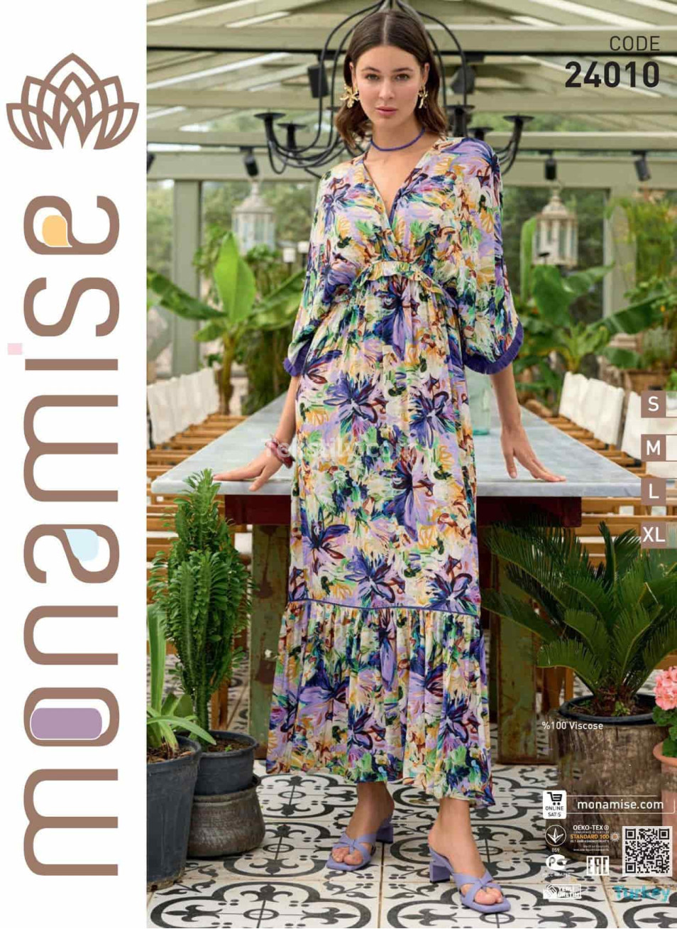 Женское Платье Monamise 2024 (S+M+L+XL)
