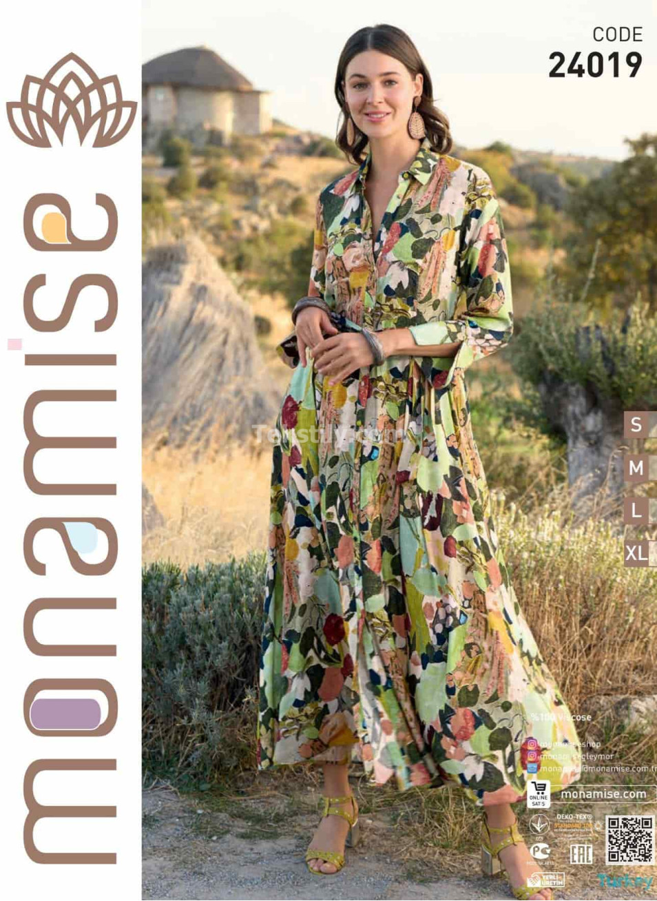 Женское Платье Monamise 2024 (S+M+L+XL)