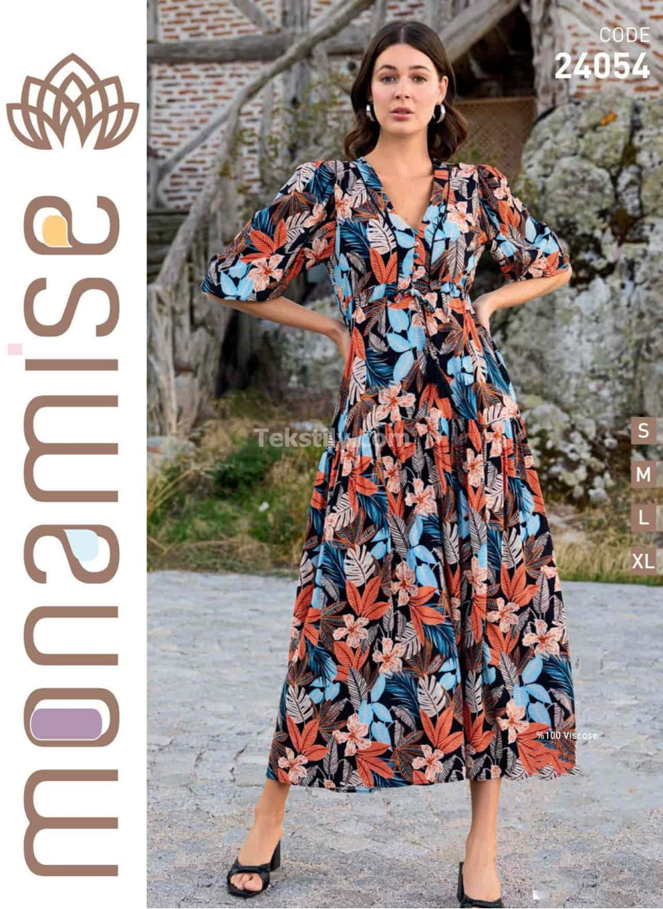 Женское Платье Monamise 2024 (S+M+L+XL)