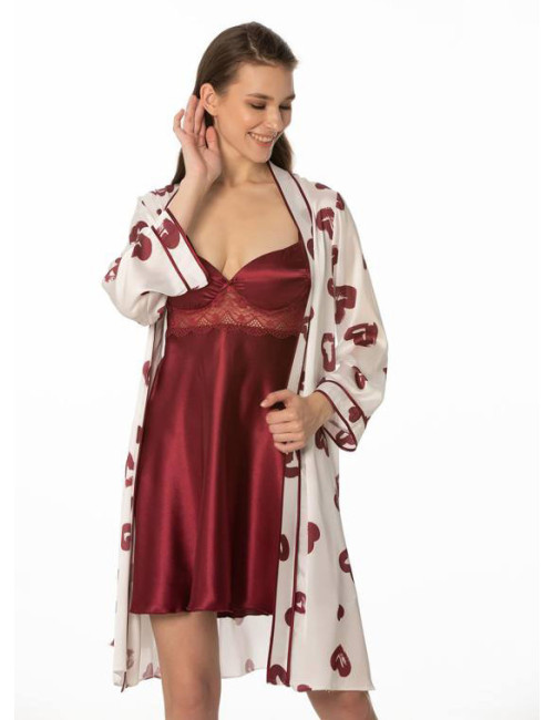 Пеньюар с халатом (S,M,L,XL) Pierre Cardin