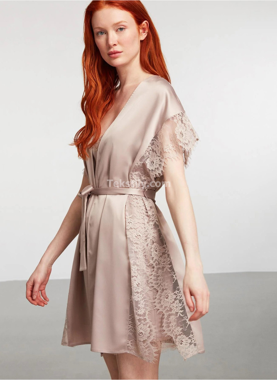 Сорочка с халатом Penye Mood 2025 (S,M,L,XL)