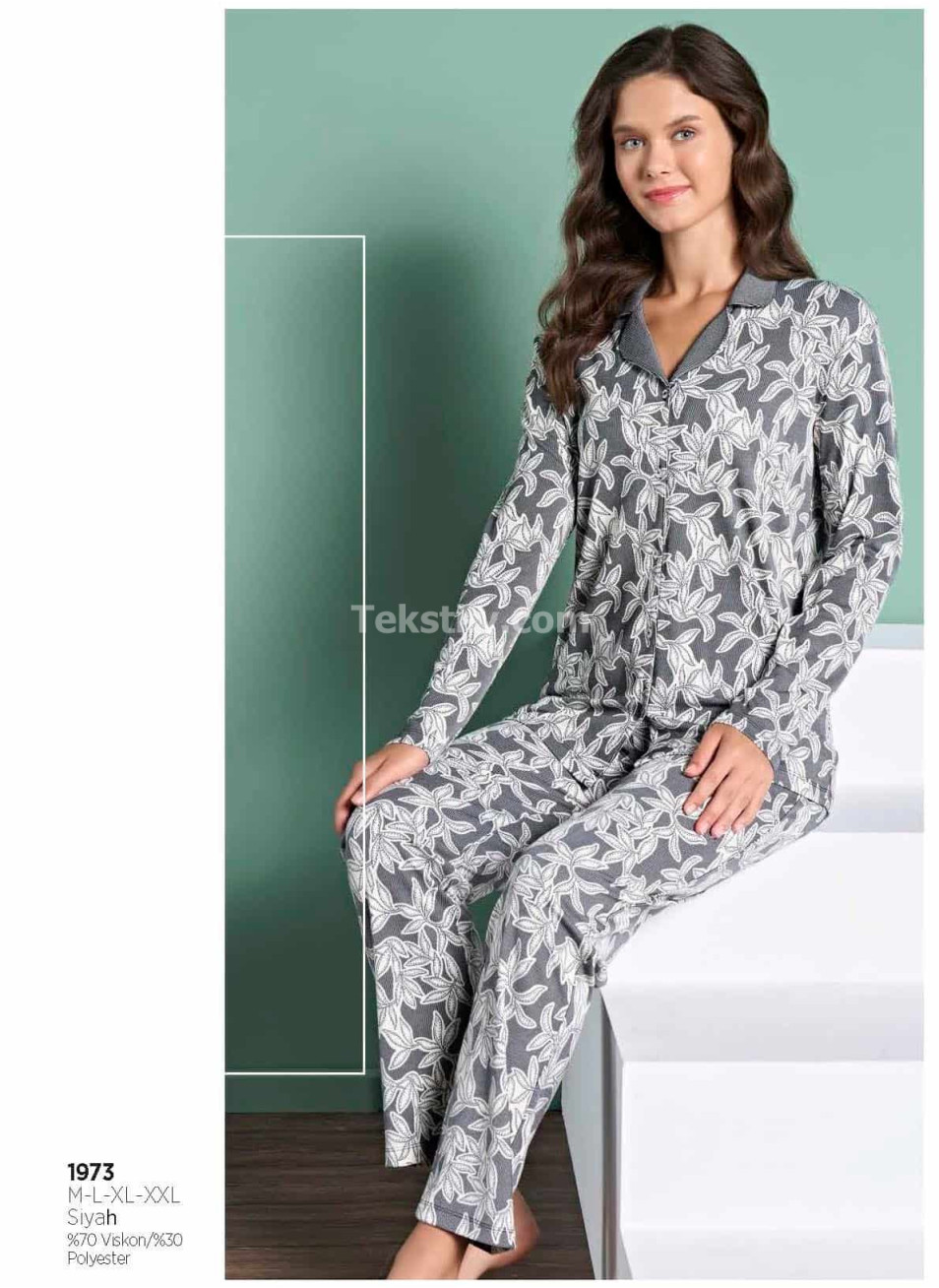 Женская Пижама PİJADORE 2025/26 (M+L+XL+2XL)