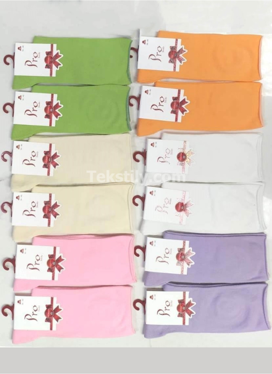 Женские носки следки 12 пар в уп. Cotton (36-40) PRO