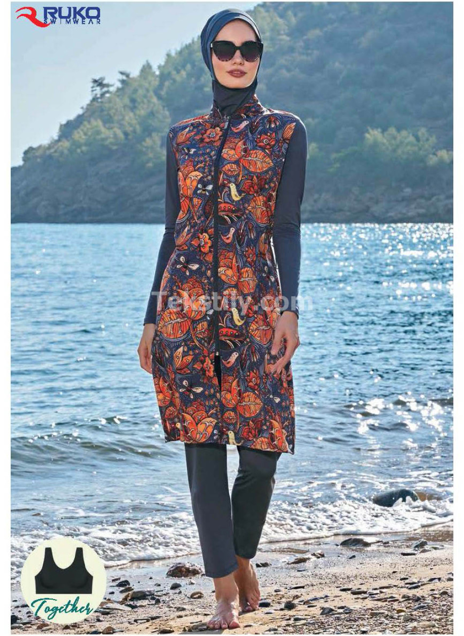 2023 Женский Купальник (S, M, L, XL, 2XL) Ruko Swimwear