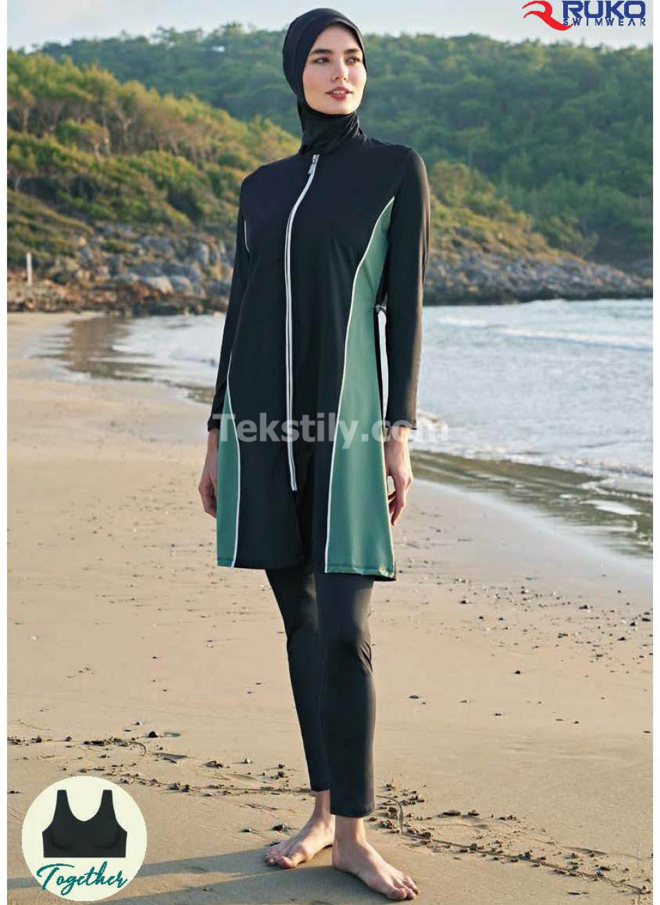 2023 Женский Купальник (3XL-4XL-5XL) Ruko Swimwear