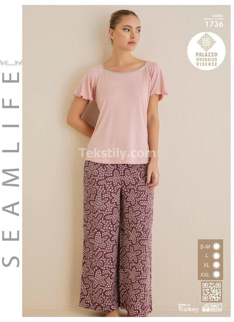 Женская пижама Seamlife (S/M+L+XL+2XL)