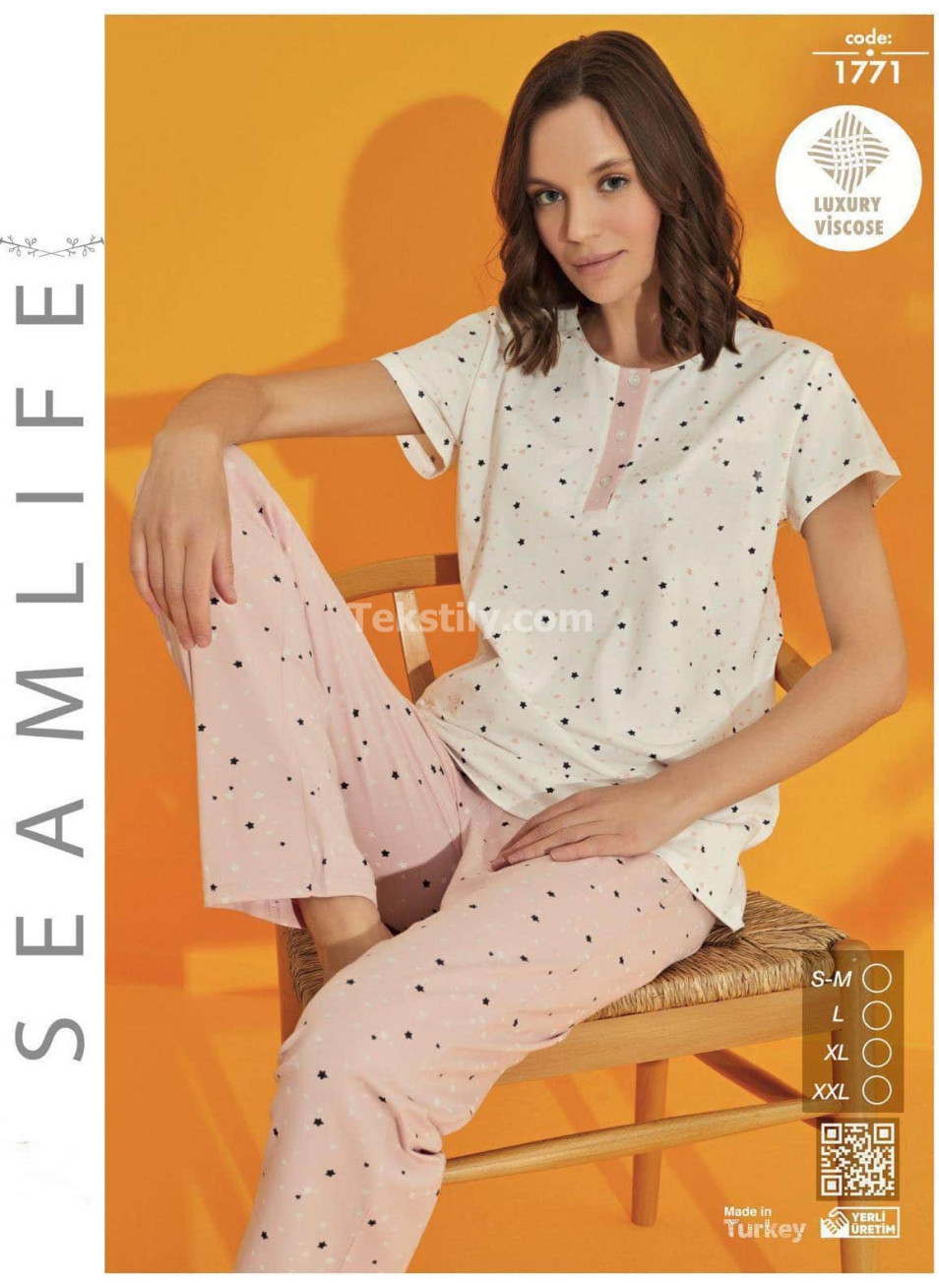 Женский комплект с брюками SEAMLIFE (S/M+L+XL+2XL)