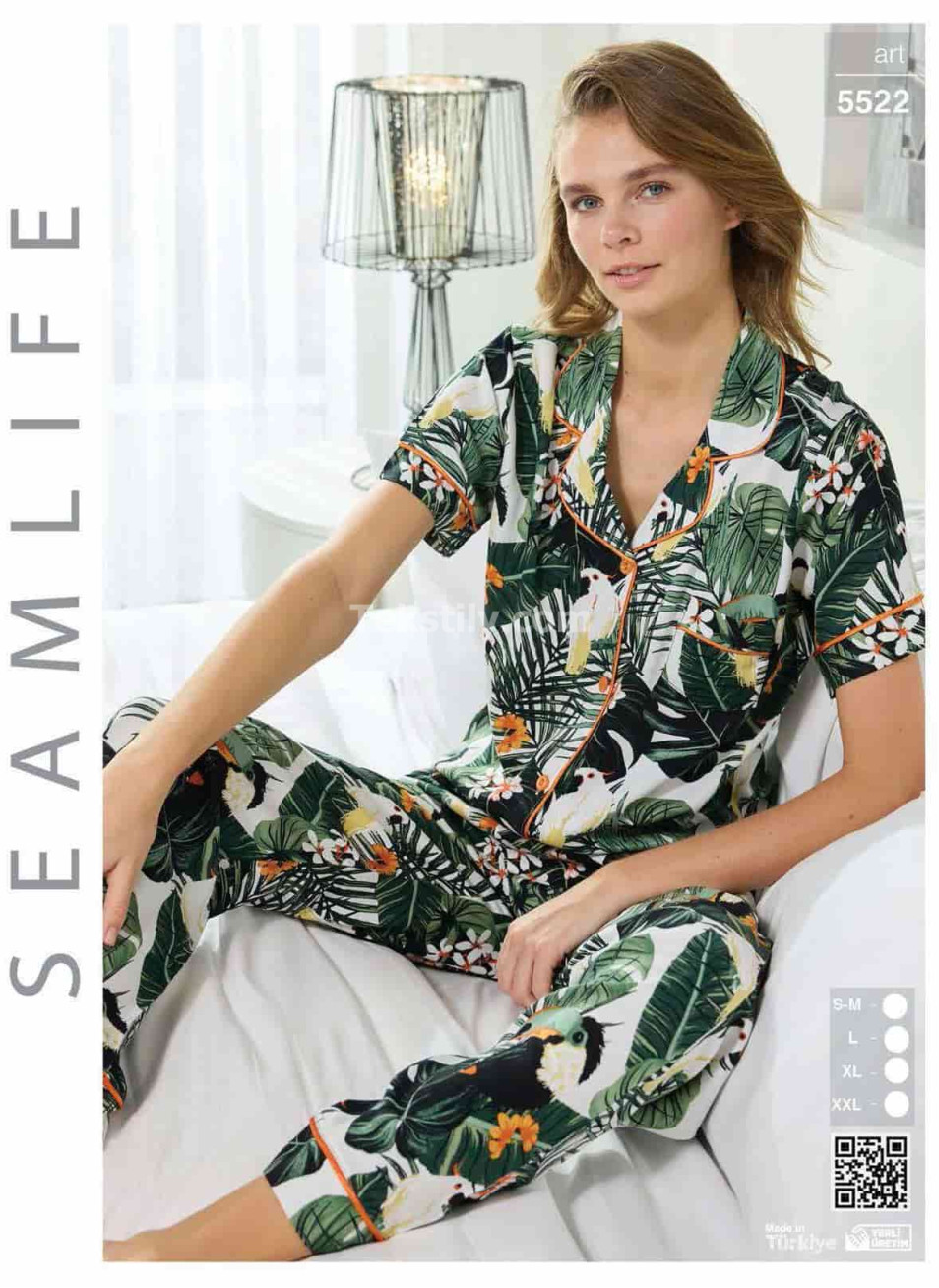 Женская пижама Seamlife (S/M+L+XL+2XL)