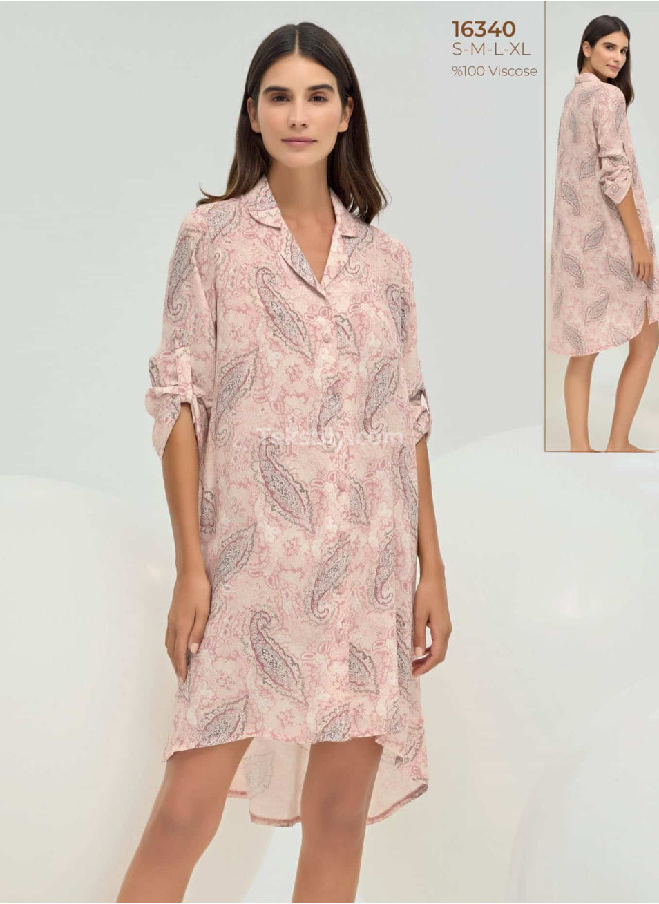 Женское Платье-туника Sevim 2025 (S+M+L+XL) 