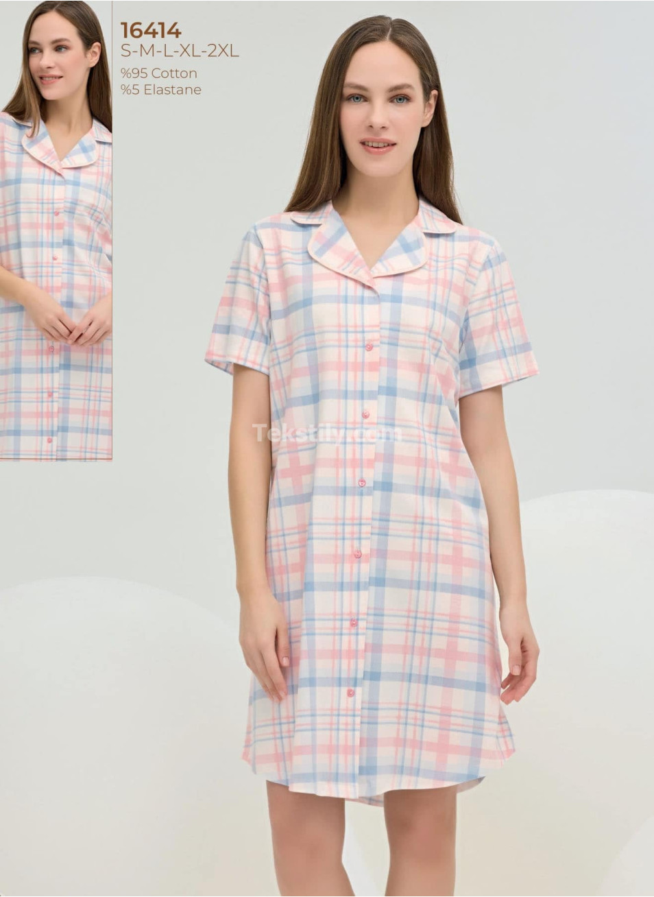 Женское Платье-туника Sevim 2025 (S+M+L+XL+2XL) 
