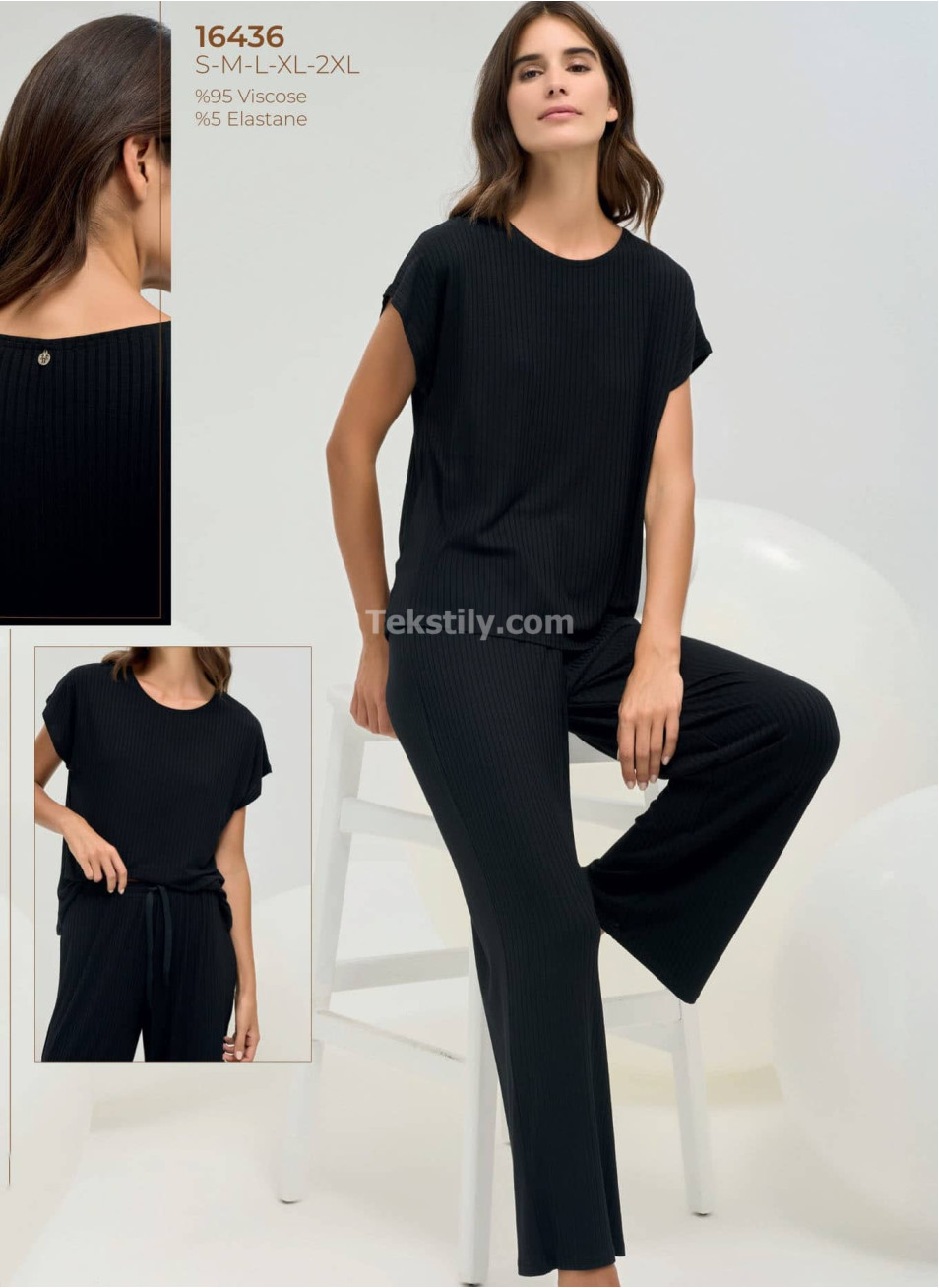 Женская пижама (S+M+L+XL+2XL) Sevim 2025